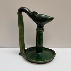 Morocco, Antique Oil Lamp. 