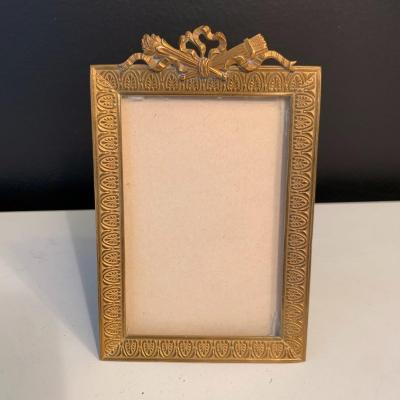 Photo Frame In Gilt Bronze Epoque XIX Eme Century