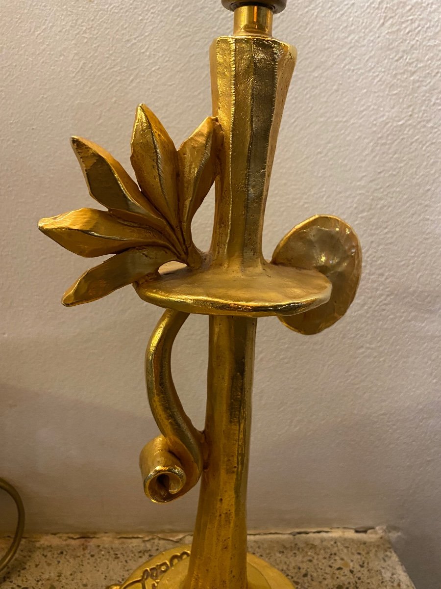 Fondica Gilt Bronze Lamp Nicolas De Wael-photo-5