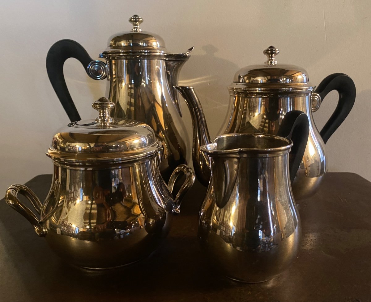 Boulenger Silver Metal Tea And Coffee Service
