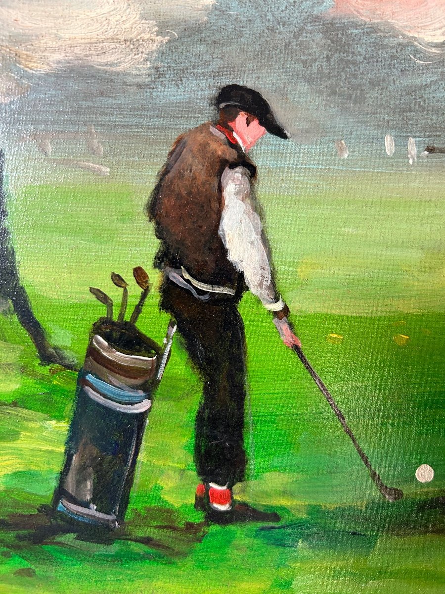 Tableau Les Golfeurs -photo-4