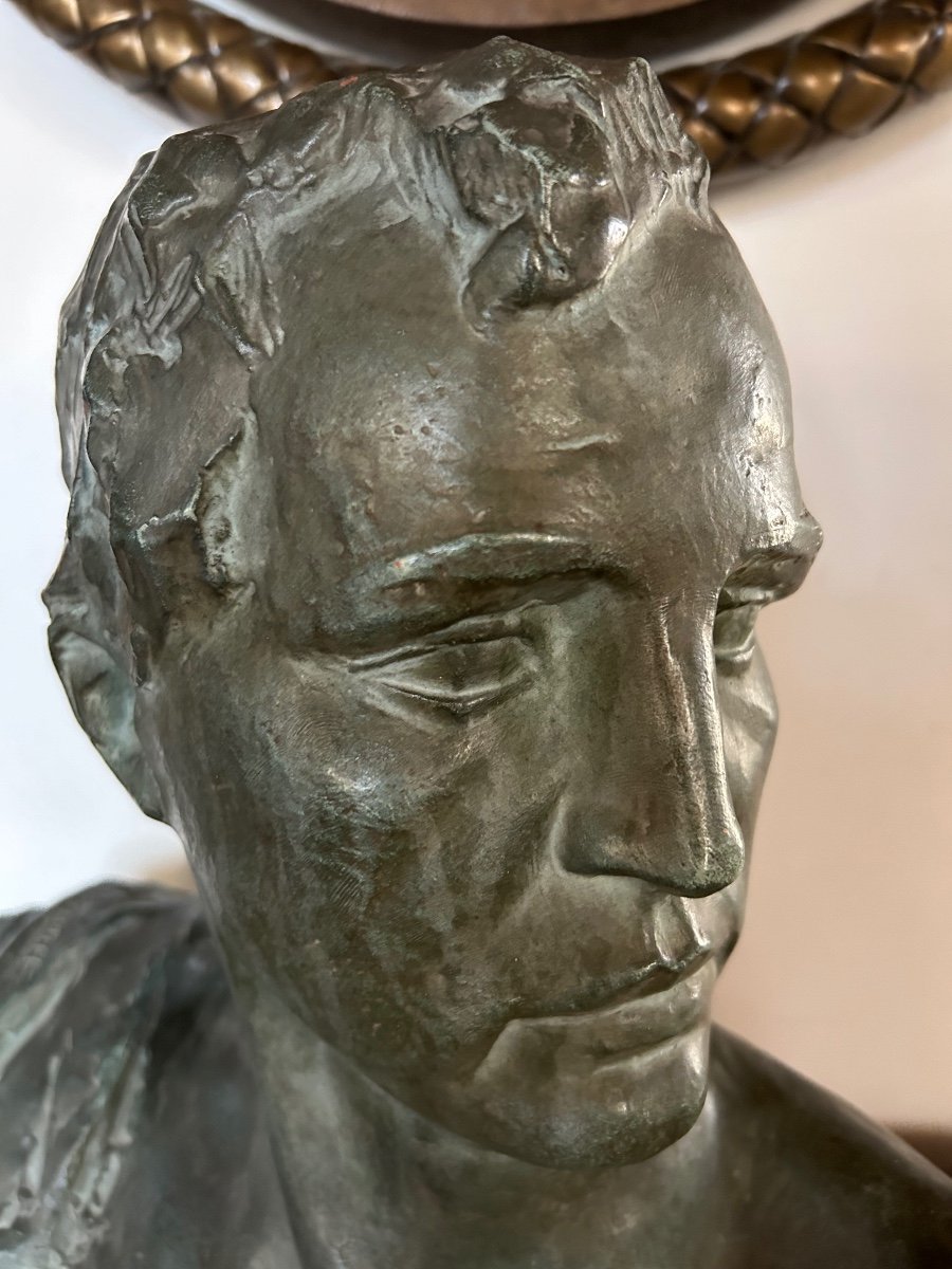 Terracotta Bust Victor Demanet -photo-1
