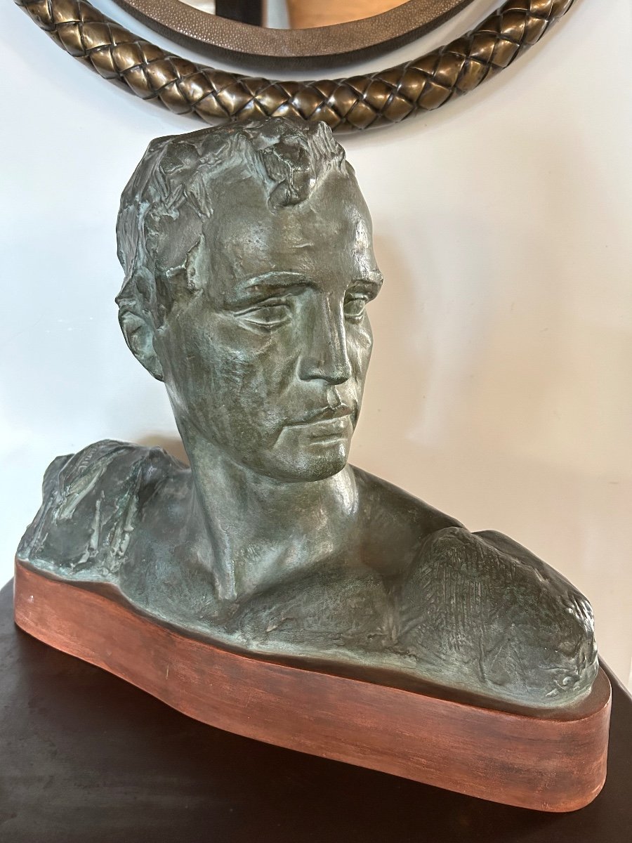 Terracotta Bust Victor Demanet -photo-6
