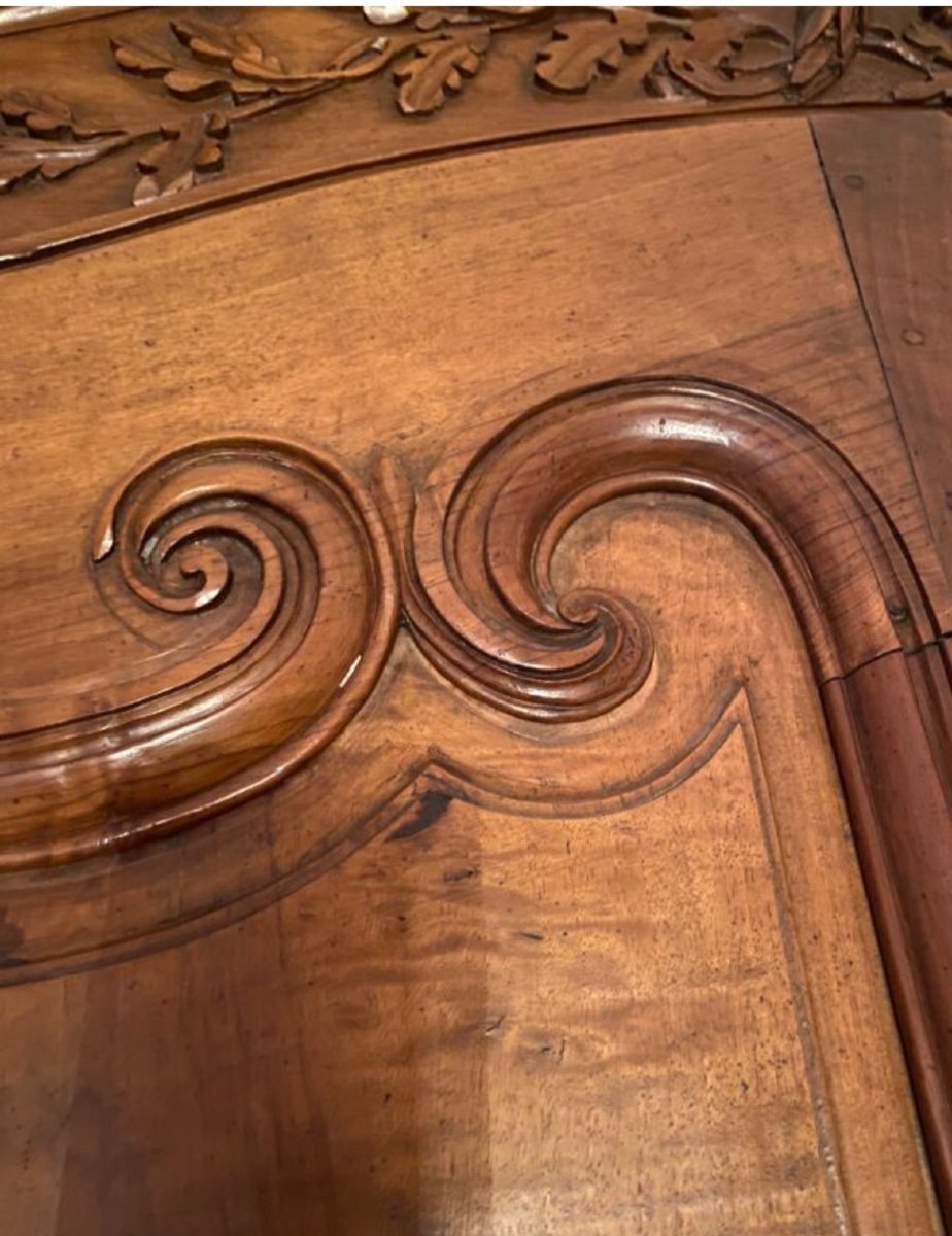 Armoire Louis XV Provençale Noyer-photo-3