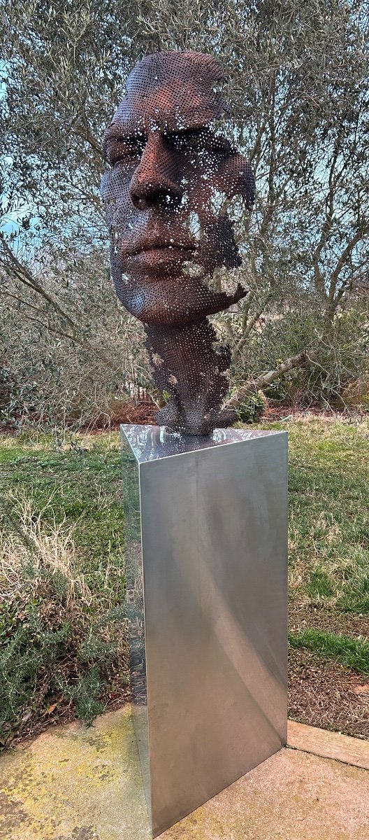 Manuel Marti Moreno Face Sculpture -photo-1
