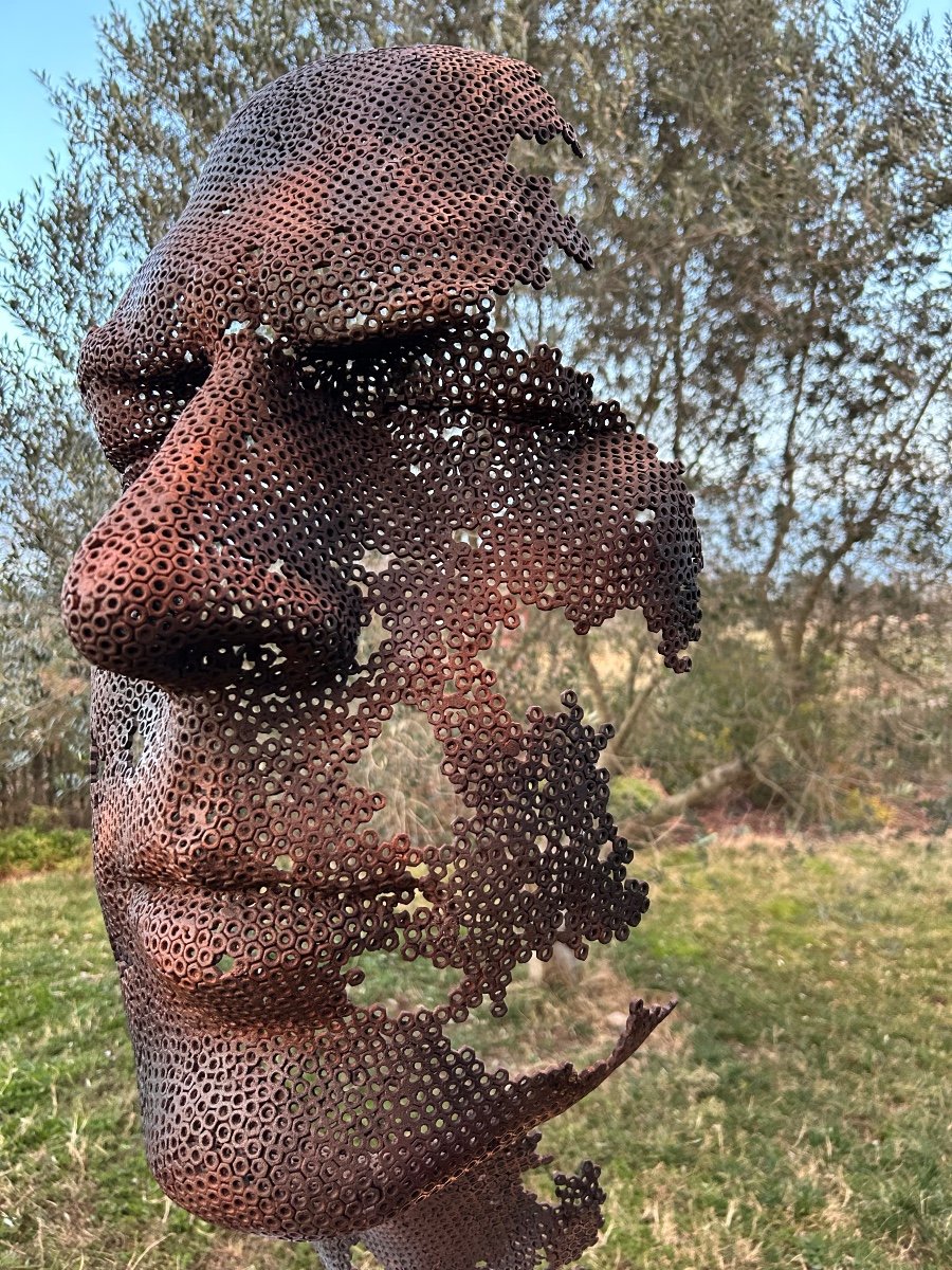 Manuel Marti Moreno Face Sculpture -photo-4