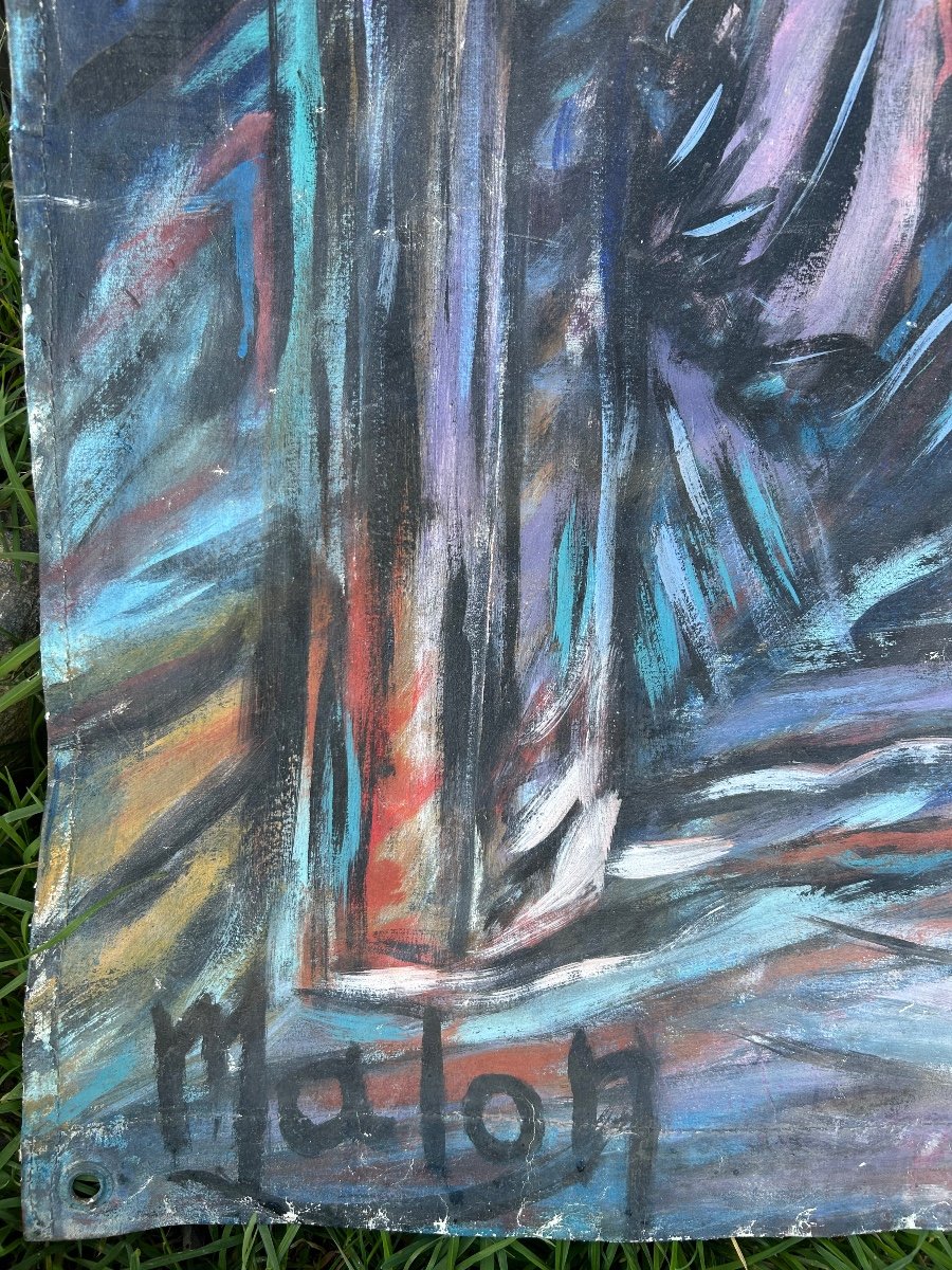Malon Tableau Street Art Grand Format -photo-3