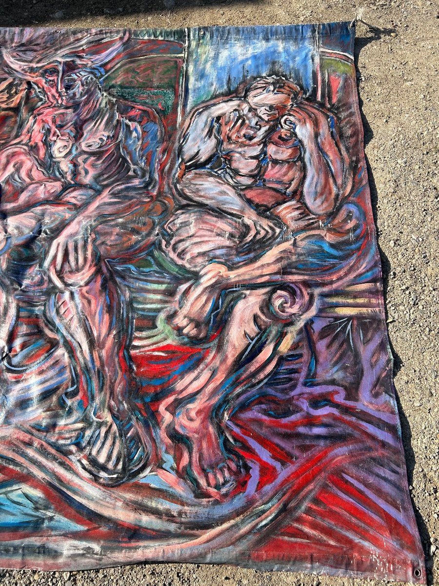 Malon Tableau Street Art Grand Format -photo-4