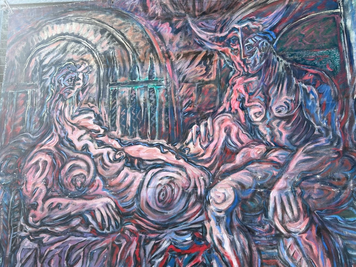 Malon Tableau Street Art Grand Format -photo-8
