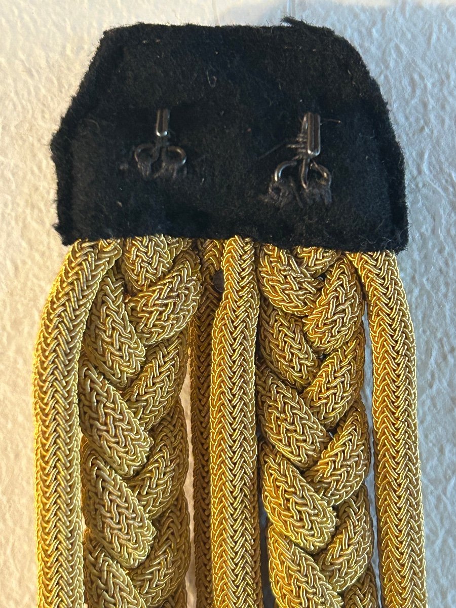 Militaria Aiguillettes And Navy Fourragere-photo-2
