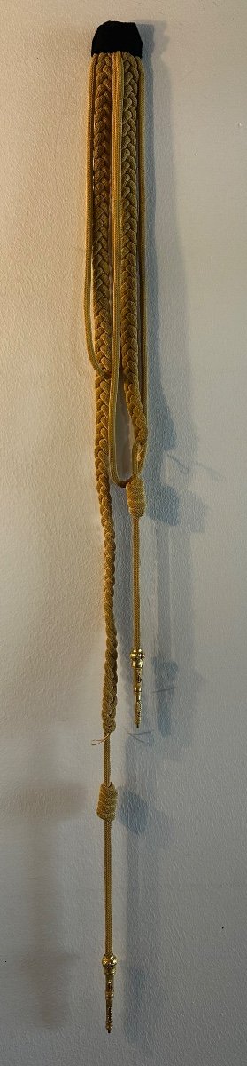 Militaria Aiguillettes And Navy Fourragere-photo-3