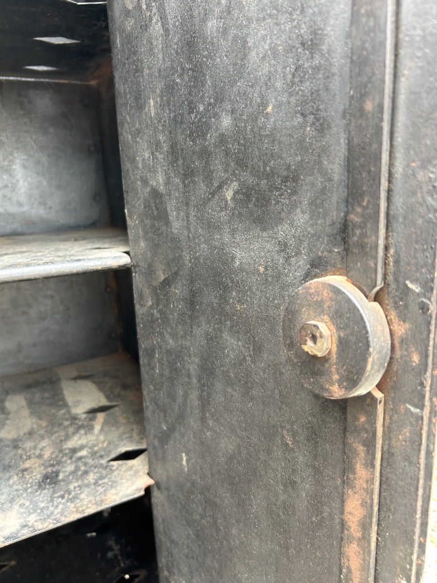 Armoire chauffe plats buffet chauffant 19eme Napoléon 3-photo-6