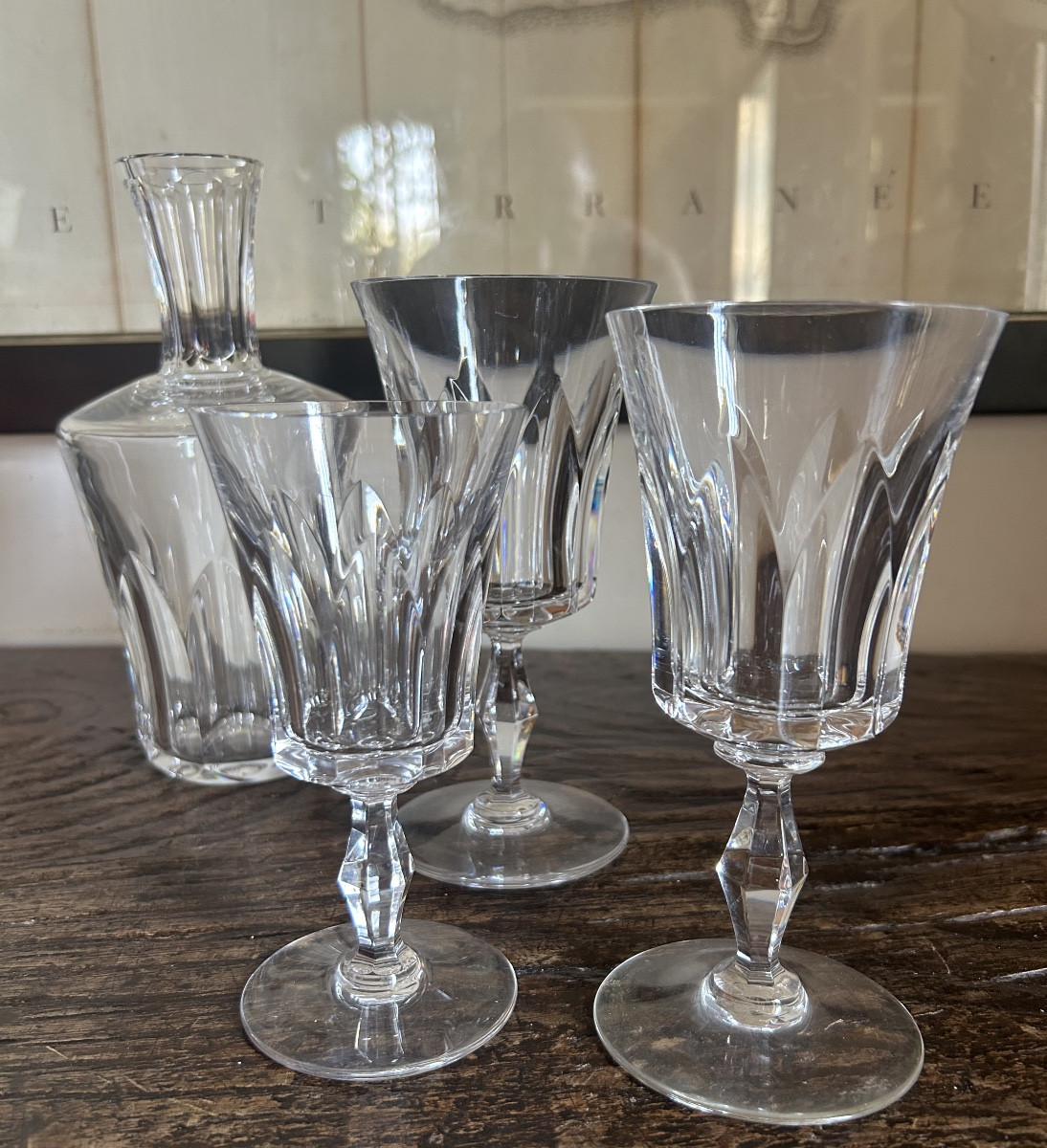 Baccarat Crystal Glassware Set