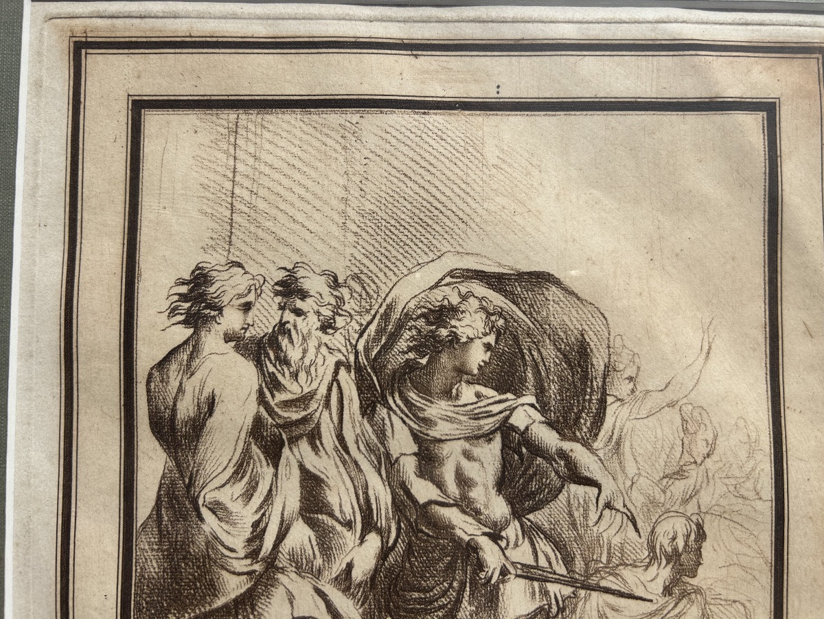 Francesco Rosaspina Eau forte gravure Parmegianino-photo-3