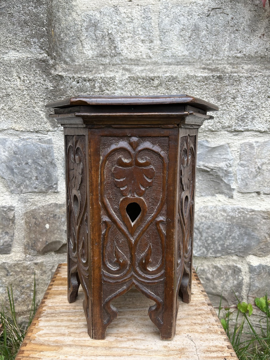 Türkiye Oriental Art Deco Pedestal Table Antioch-photo-5