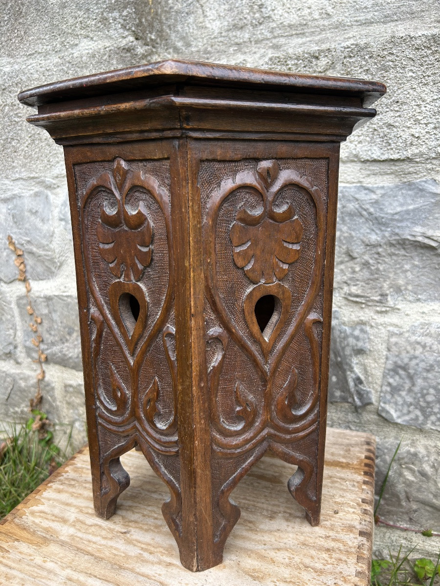 Türkiye Oriental Art Deco Pedestal Table Antioch-photo-6