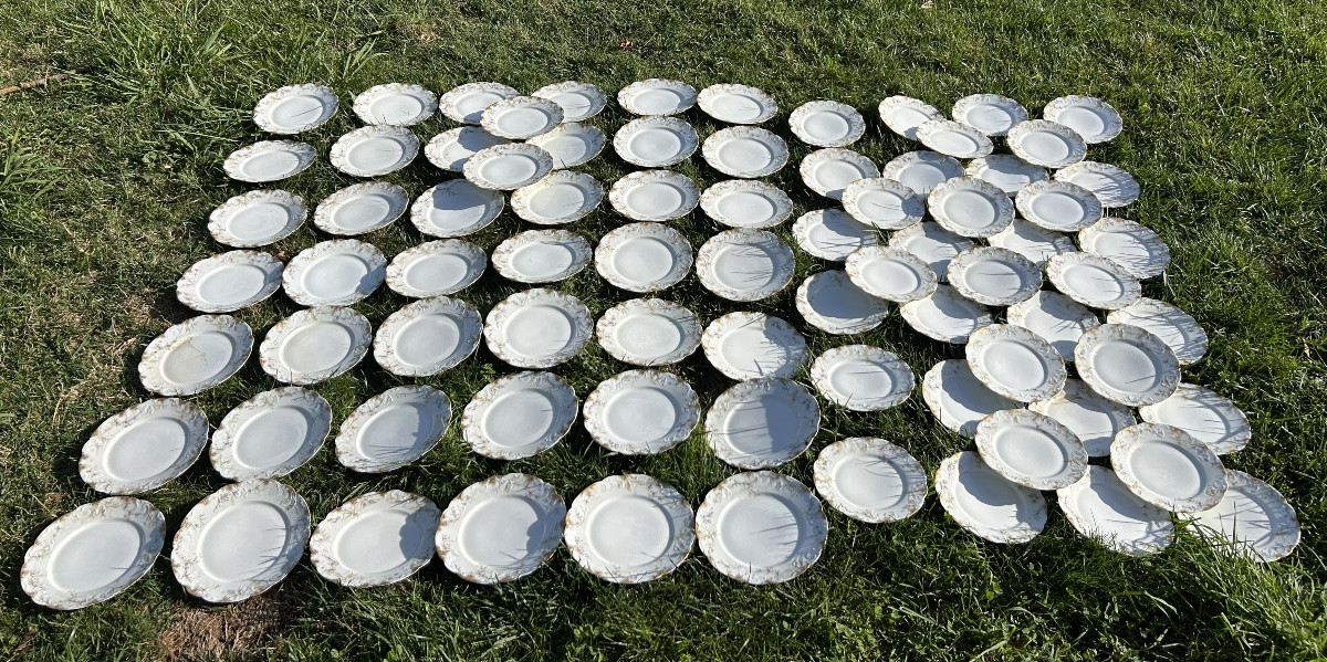 Haviland service de table porcelaine 97 pièces -photo-2