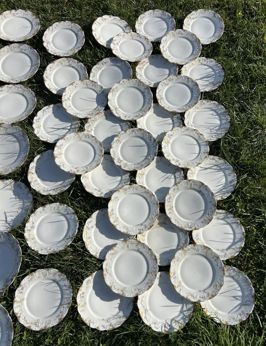 Haviland service de table porcelaine 97 pièces -photo-4