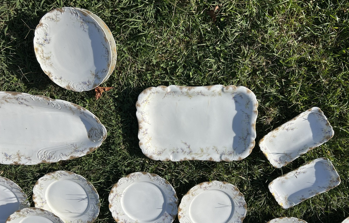 Haviland service de table porcelaine 97 pièces -photo-6