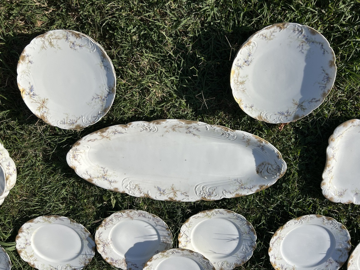 Haviland service de table porcelaine 97 pièces -photo-7