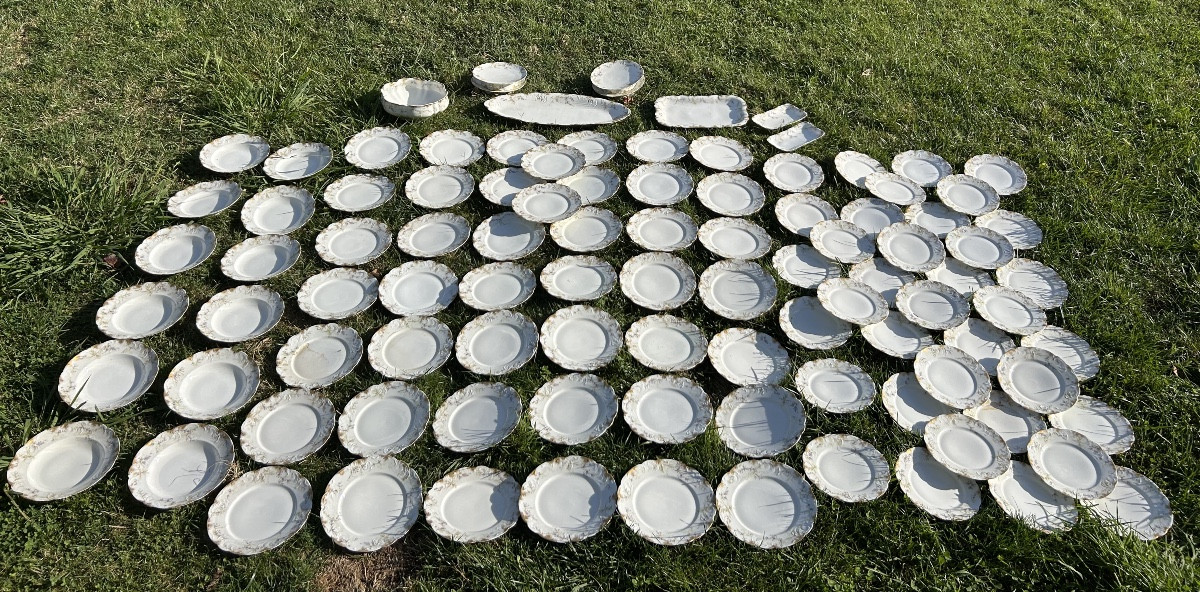 Haviland service de table porcelaine 97 pièces 