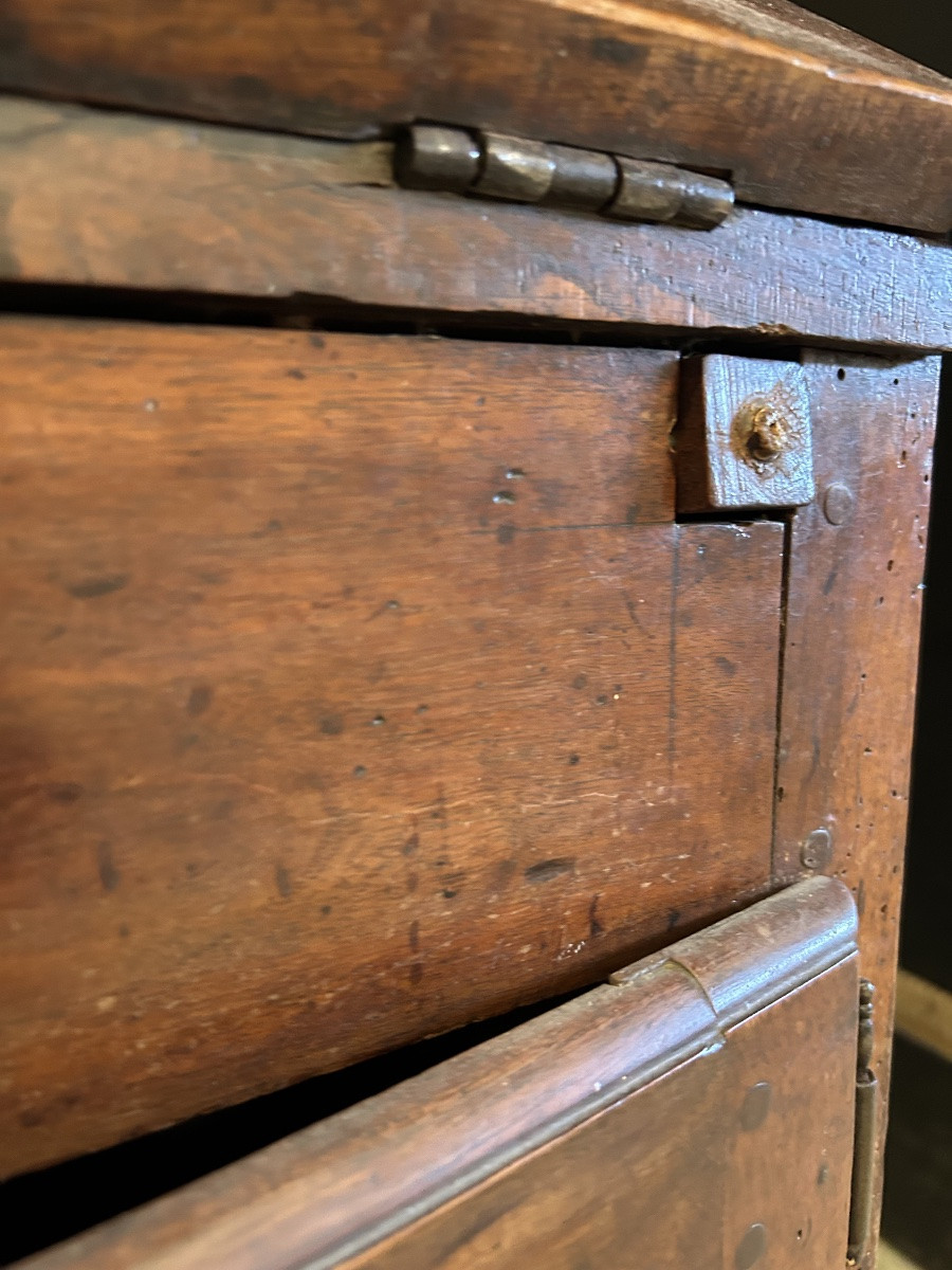 Bureau scriban noyer 18eme Louis XV -photo-4