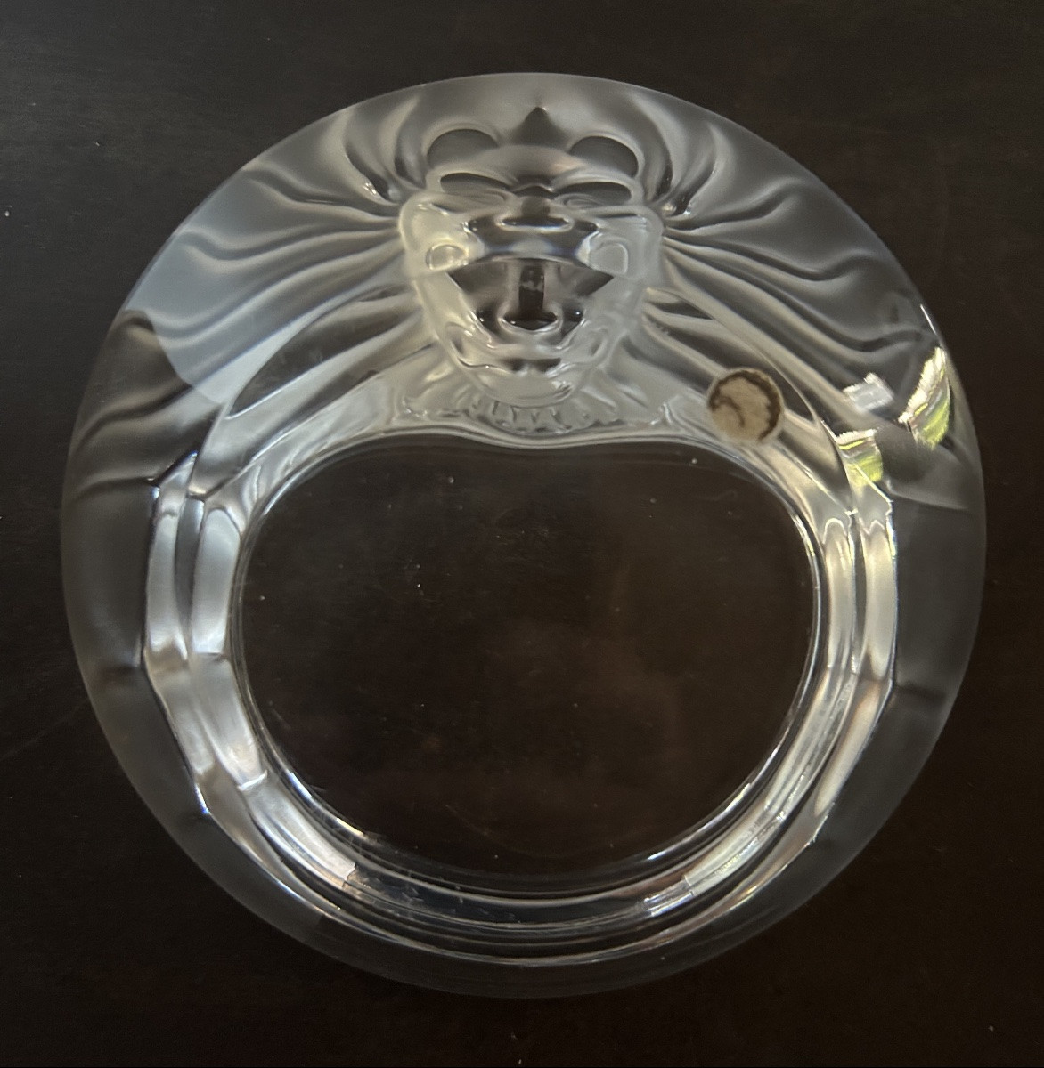 Lalique Lion Ashtray-photo-6
