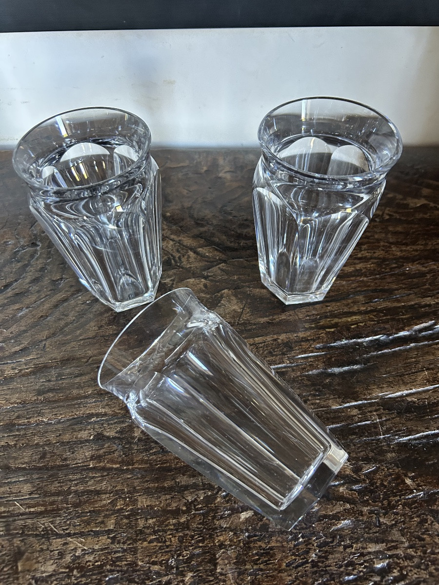 Baccarat 3 Harcourt Talleyrand Vases -photo-3