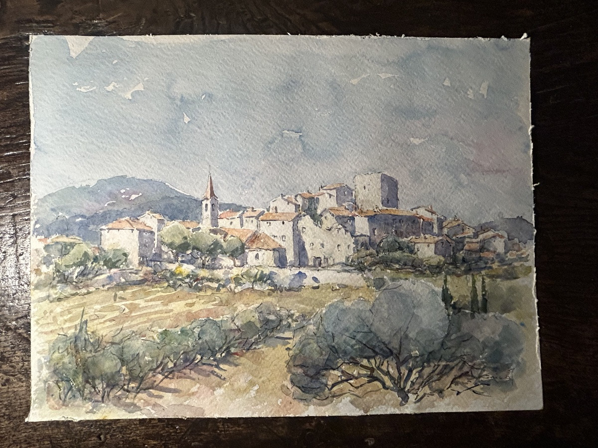 Henri Grisot Village South Of France Tournefort-photo-5