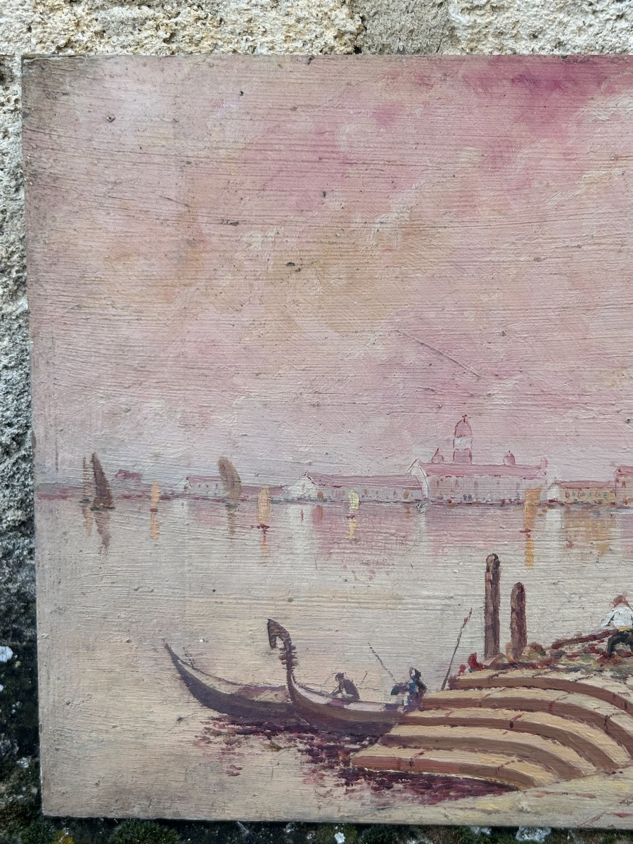 Tableau vue de Venise -photo-1