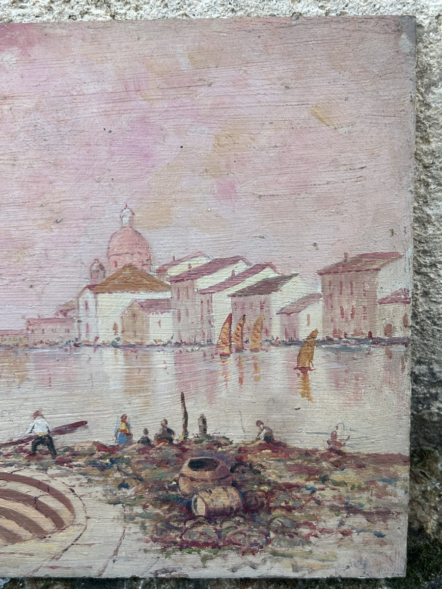 Tableau vue de Venise -photo-3