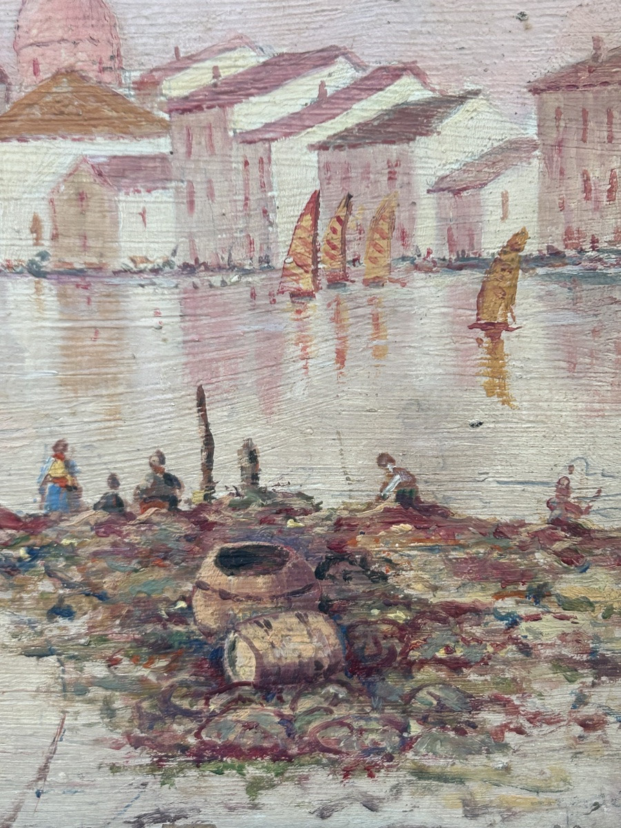 Tableau vue de Venise -photo-4