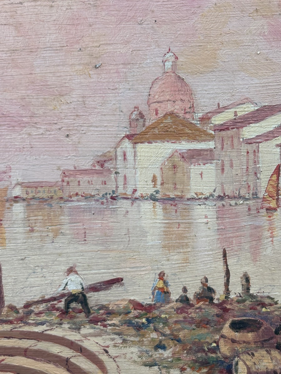 Tableau vue de Venise -photo-5