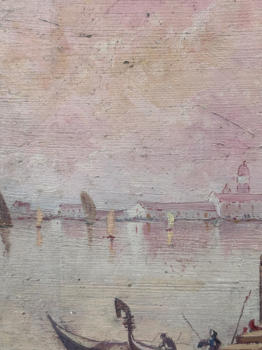 Tableau vue de Venise -photo-7