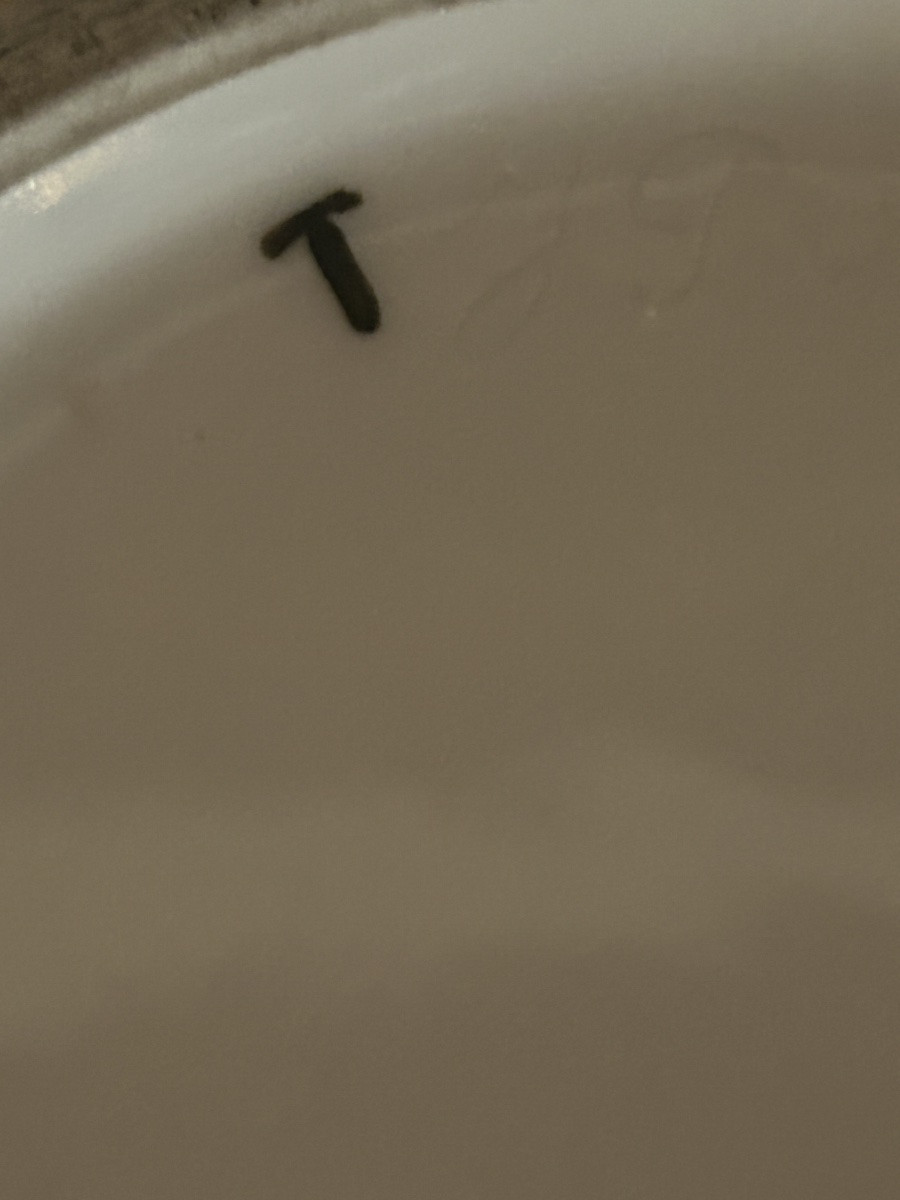 Vase porcelaine bleu de Sèvres 1904-photo-4