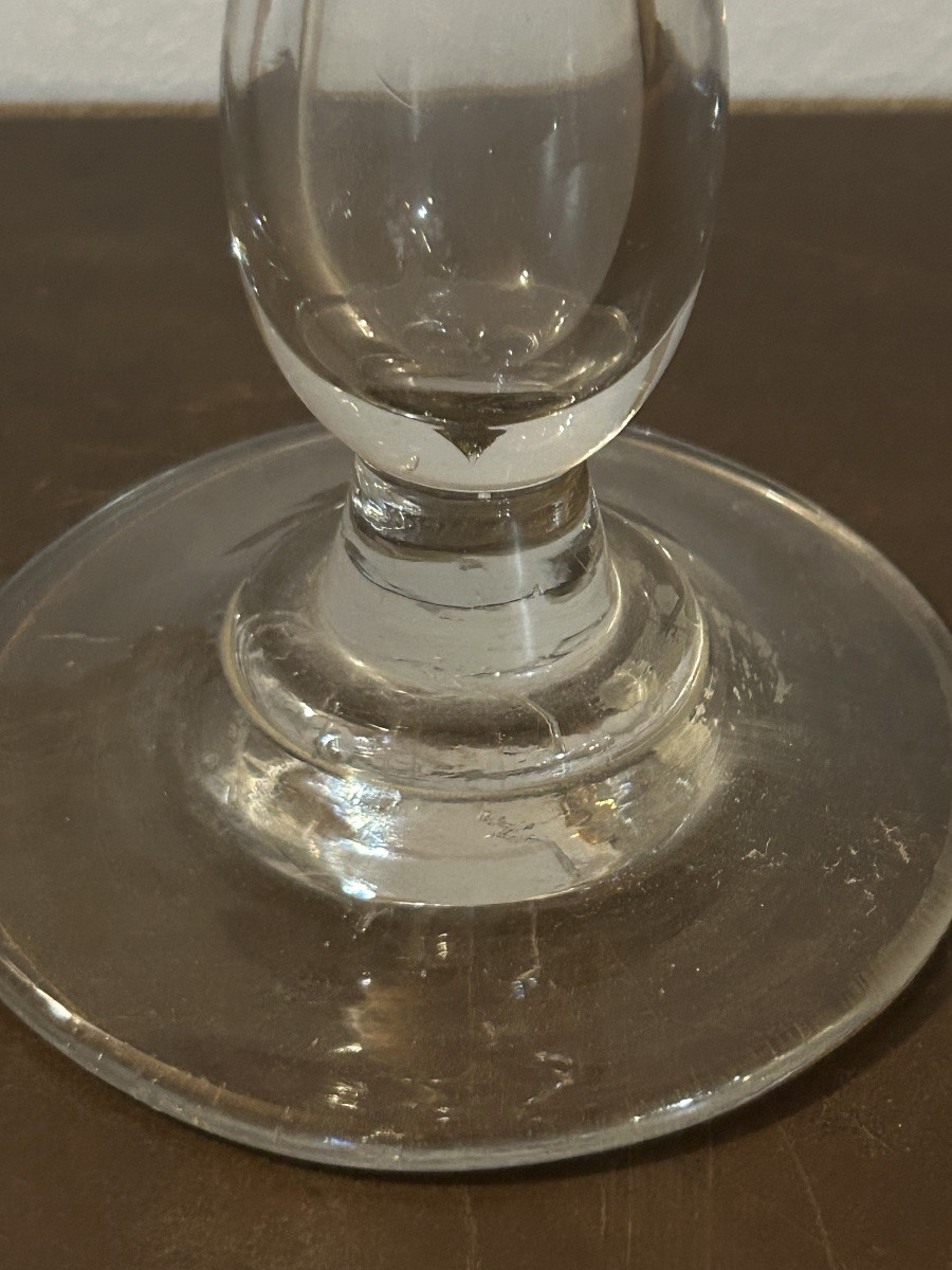 Provence Lampe de dentellière verre soufflé -photo-3