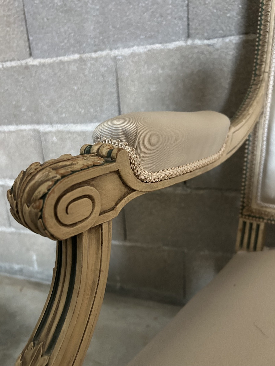 Banquette Louis XVI décorateur -photo-4