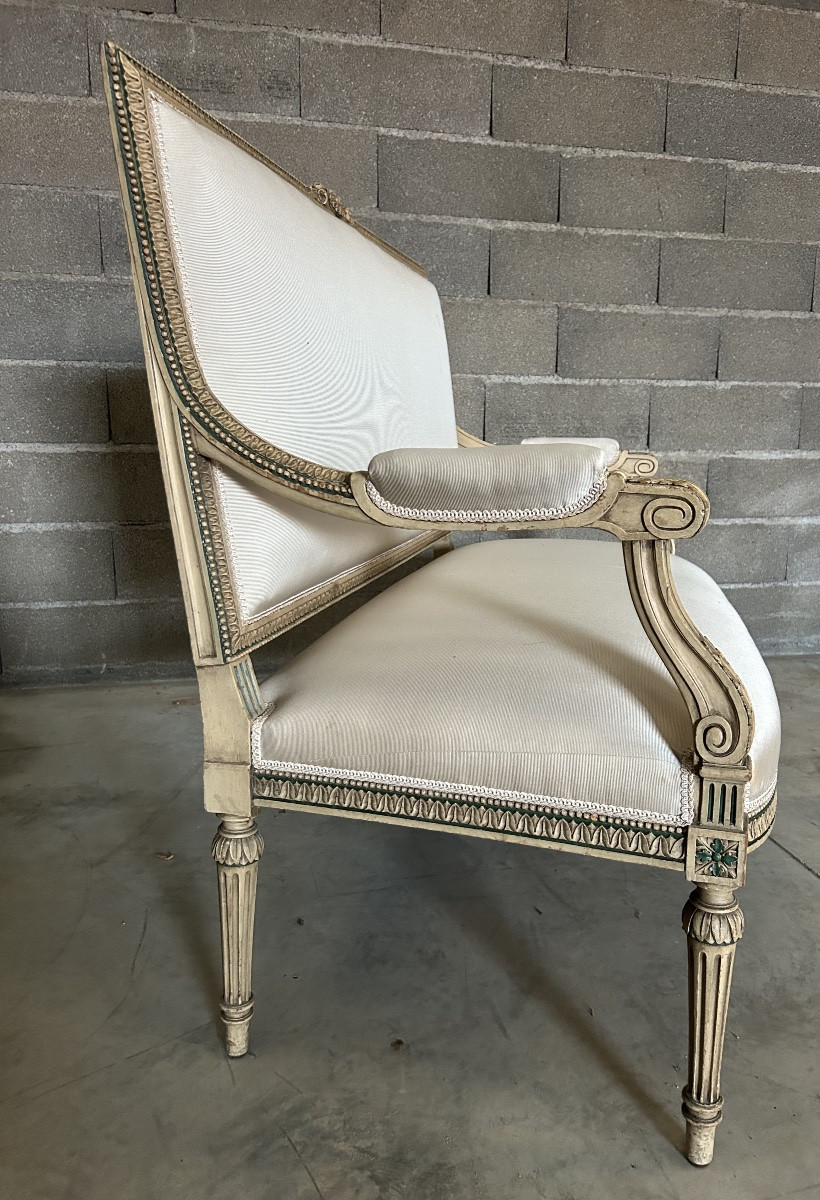 Banquette Louis XVI décorateur -photo-2
