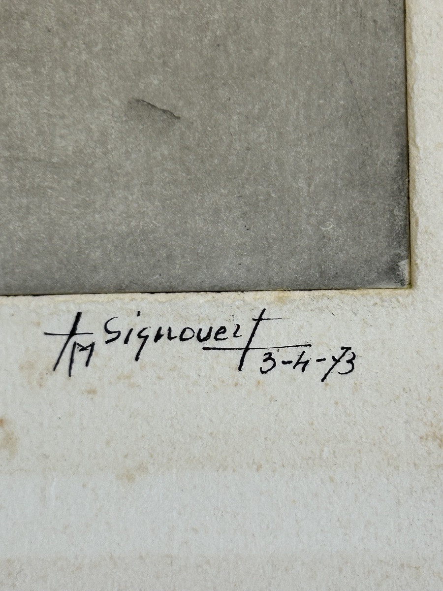 Jean Signovert gravure 1970-photo-2