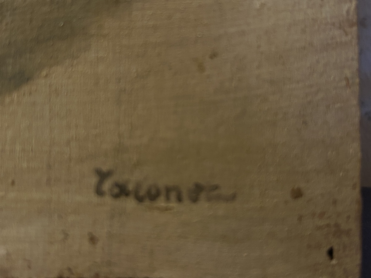 Louis Charles Taconet Pair Of Military Paintings -photo-3