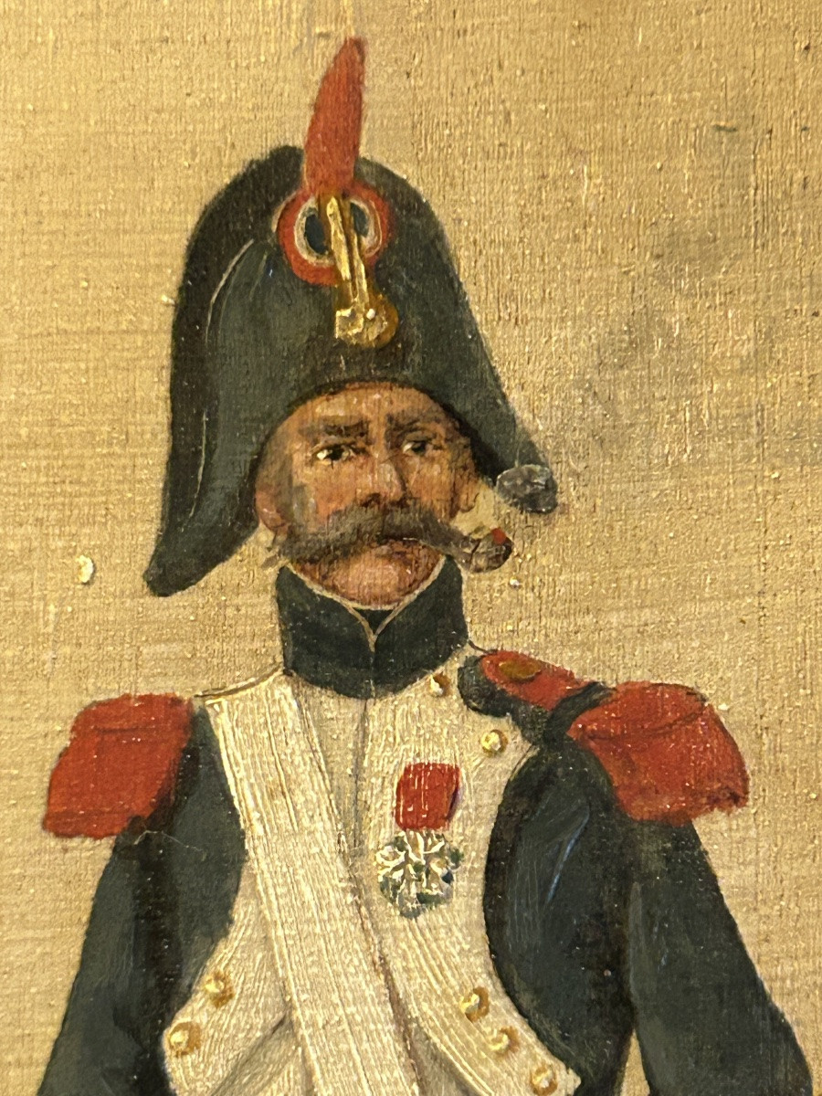 Louis Charles Taconet Pair Of Military Paintings -photo-6