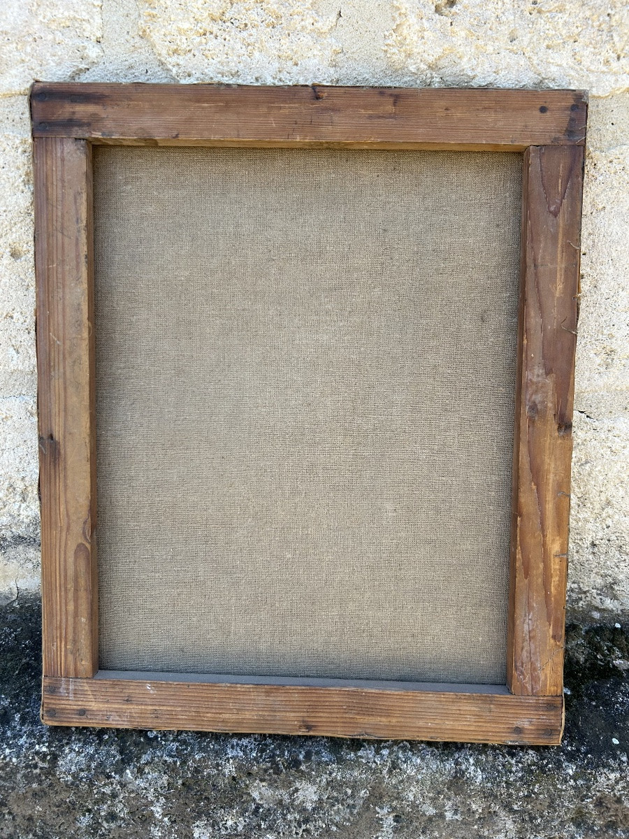 Cazalet tableau scène romantique marquis marquise-photo-3