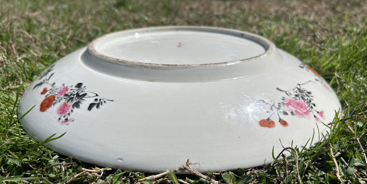 Japon Plat porcelaine Kutani shouza 19eme-photo-4