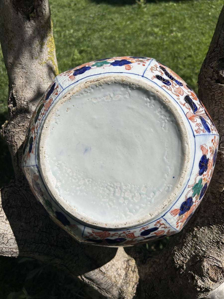 Imari Basin 19th Century Bronze Mounting-photo-2