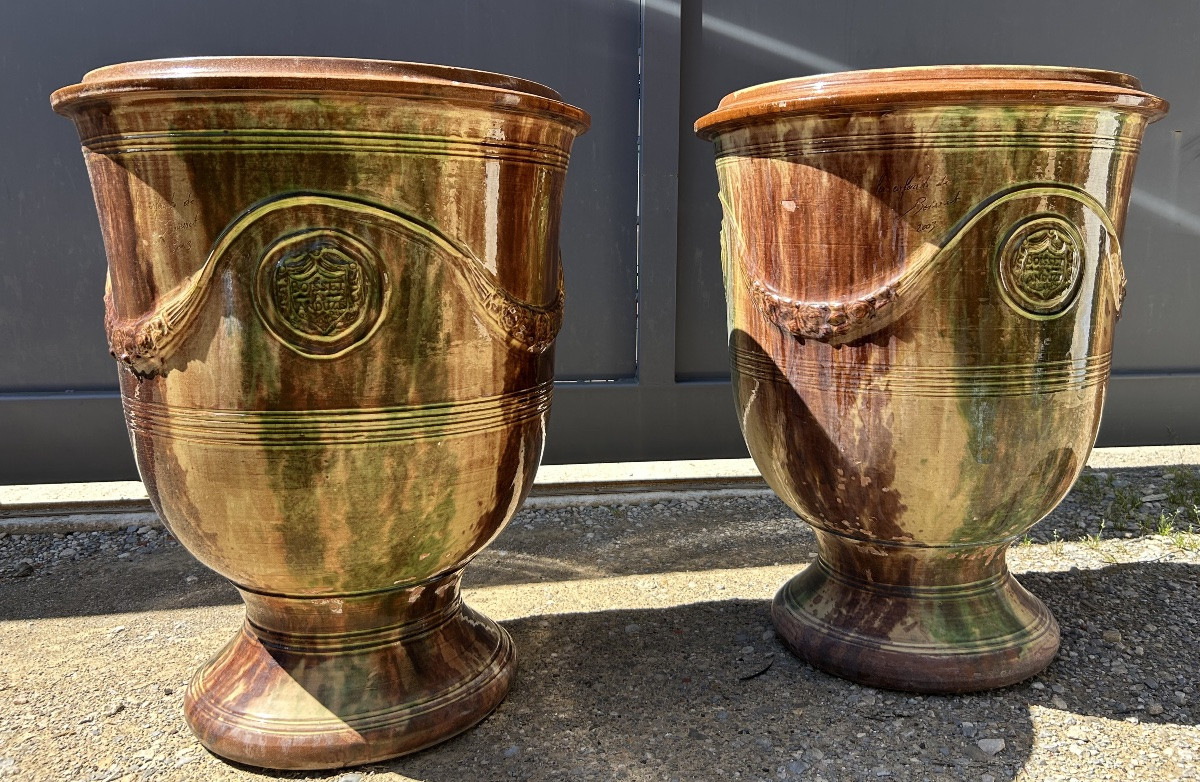 Pair Of Anduze Boisset Jars-photo-1