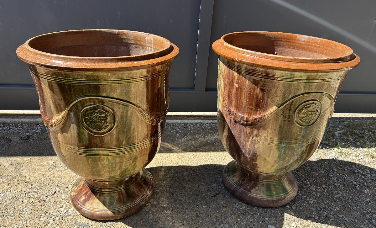 Pair Of Anduze Boisset Jars-photo-7