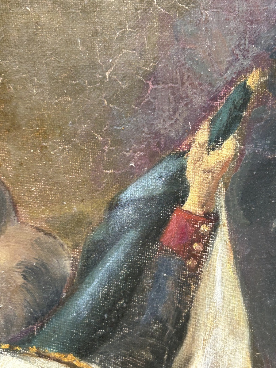 Tableau christ soldat d’après Jean Joseph weerts-photo-4