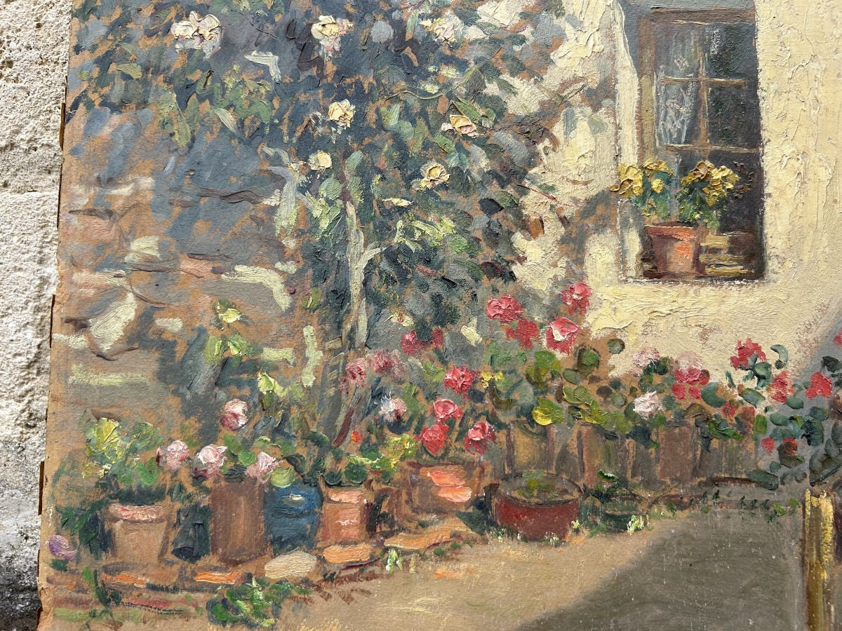 Pierre Bertrand île d'Yeu La Cour Fleurie-photo-5