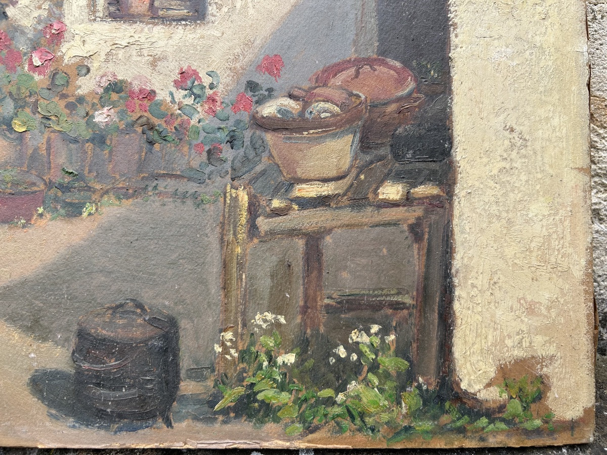 Pierre Bertrand île d'Yeu La Cour Fleurie-photo-6