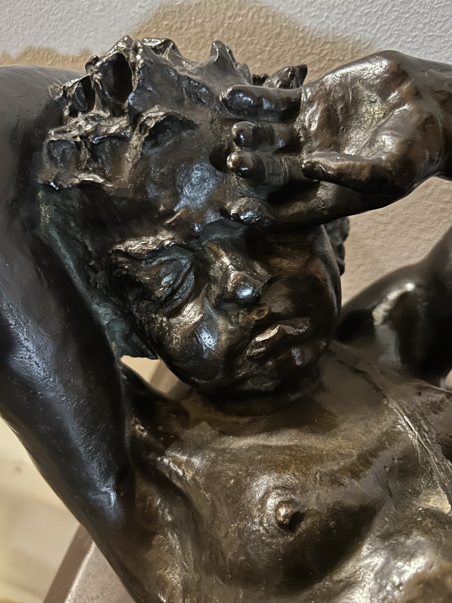 Claude michel Clodion sculpture bronze faune -photo-6